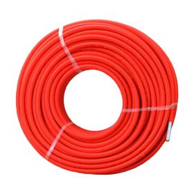 Uponor Uni Pipe PLUS Mehrschichtverbundrohr weiß im Schutzrohr 16x2 - 25/20 rot im Ring 75 m