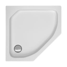 5-Eckduschwanne Varna F 90x90x6,5 cm, manhattan