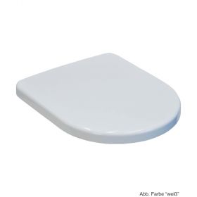 Villeroy  emp  Boch Architectura WC-Sitz m.Deckel,Scharn. Edelstahl,weiß,98M9D101