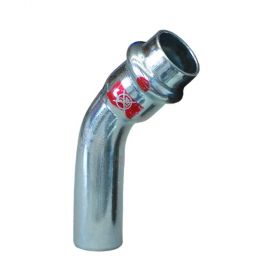 Viega Prestabo labs-frei, Modell 1126.1LF, Bogen 45° I-A, 54 mm
