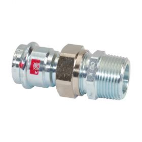 Viega Prestabo Verschraubung, Modell 1165, 18 mm x 3/4" AG