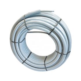 Viega Raxofix PE-Xc/AI/PE-Xc-Rohr 20 x 2,8 mm in 13 mm Wärmed., grau, 50m Ring