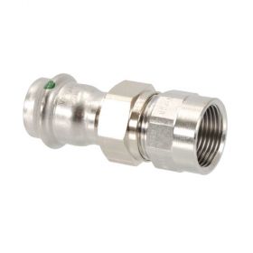 Viega Sanpress Inox Verschraubung, flachd. mit IG, Modell 2362, 35mm x 1 1/4"