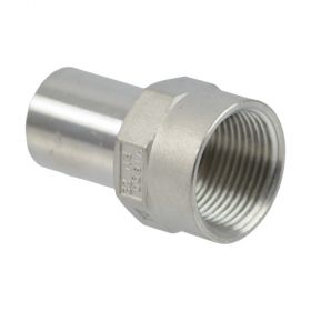 Viega Sanpress Inox-G Einsteckstuck mit IG, 22 mm x 1/2"