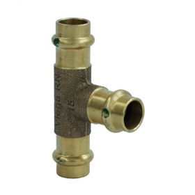 Viega Sanpress XL-T-Stück,aus Rotguss mit SC-Contur,Mod. 2218XL,76,1-54-76,1mm