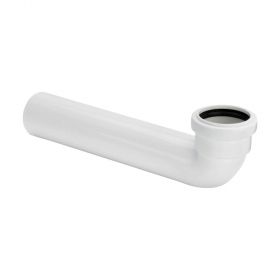 Viega Ablaufbogen DN 40, 245mm lang, 90 Grad, mit Dichtung, Kunststoff, 667375