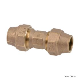 Viega Maxiplex-Kupplung, Modell 9041, 32 mm, Rotguss