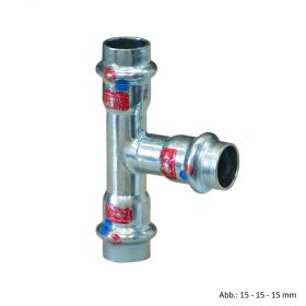 Viega Prestabo labs-frei, Modell 1118XLLF T-Stück, 88,9-88,9-88,9 mm