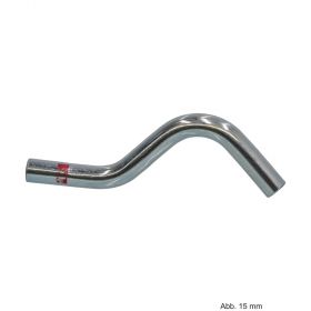 Viega Prestabo-Überbogen, Modell 1109.3, Stahl unlegiert, verzinkt, 22 mm