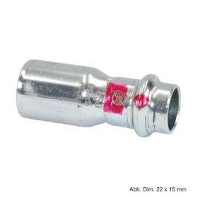 Viega Prestabo XL-Reduzierstück, Modell 1115.1XL, 64-54 mm
