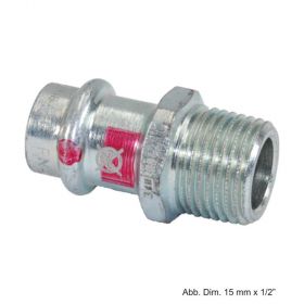 Viega Prestabo XL-Übergangsnippel AG, Modell 1111XL, 64 mm x 2"