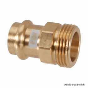 Viega Profipress-S Übergangsstück Rotguss, Serie 4511.4, 18 mm -3/4"