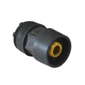 Viega Montage-/Abdrückstopfen Sanfix 1/2" AG mit Metallgewinde, Modell 2021.85, Kunststoff