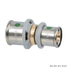 Viega Sanfix P-Kupplung reduziert, 40-32 mm
