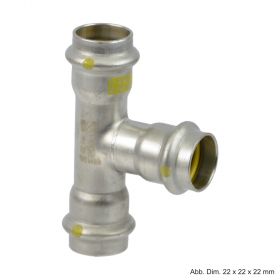 Viega Sanpress Inox-G T-Stuck, 35-35-35 mm