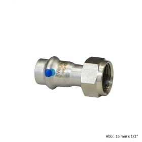 Viega Sanpress Inox labs-frei,Mod. 2363LF Anschlussverschraubung,54mm x G 2 3/8"