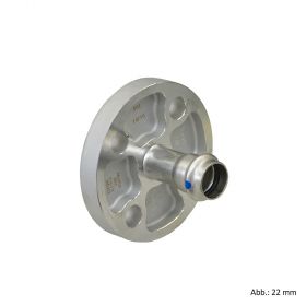Viega Sanpress Inox labs-frei, Mod. 2359XLLF ​Flanschübergang, PN 10/16, 64,0 mm