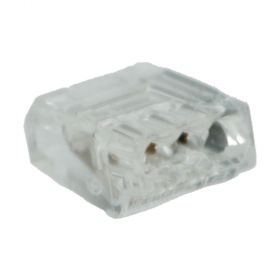 Wago Dosenklemme 3fach, 3x1-2.5 mm² e, 24A, transparent 273253