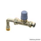 Danfoss Steigrohrv. RA-KE Ventilgehäuse,Durchgang mit Bogen,R 1/2", 013G3362