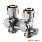 Oventrop ZBU-Absperrverschraubung Multiflex F 3/4"ÜM x 3/4"AG, DG, 1015943