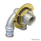 Uponor S-Press PLUS U-Wanddurchführung Eck LWC 16mm x 1/2" IG I=35