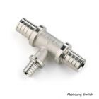 Rehau T-Stück, Abg. reduziert, 17x2,0/16x1,5 - 10,1x1,1 - 17x2,0/16x1,5 mm
