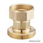 Oventrop Übergangsstück DN50/40 Achsmaß v. 180 auf 125mm,2"x1 1/2", Set=2