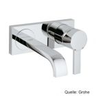 GROHE Allure 2-Loch-WT-Batterie Fertigmontageset,172mm Ausl.,chrom 19309000