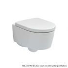 Geberit Wand-Tiefspül-WC iCon xs ohne Spülrand/Rimfree, weiß KeraTect, 204070600