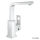 GROHE EUROCUBE Waschtischbatterie,1 1/4",schwenkbarer Rohrauslauf,chrom 23135000