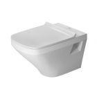 Duravit DuraStyle Wand-Tiefspül-WC ohne Spülrand inkl. WC-Sitz, weiß