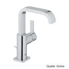 GROHE Allure Einhand-Waschtischbatterie mit U-Auslauf, verchromt 32146000