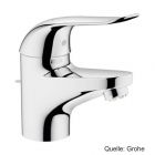 GROHE Euroeco Special Waschtischbatterie, Niederdruck m. Ablaufgarnitur, chrom
