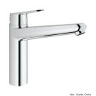 GROHE Eurodisc C Spültischbatterie m. flachem, schwenkbarem Auslauf, chrom