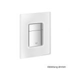 GROHE Skate Cosmopolitan Abdeckplatte m. 2-Mengen/Start-Stopp-Betät. chrom/weiß