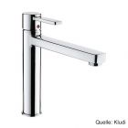 KLUDI ZENTA Spültisch-Einhandmischer DN10, schwenkb. Auslauf verchromt 389730575