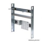 Viega Steptec Waschtisch-Modul 430mm f.barrierefreien WT,Stahl, verzinkt, 655976