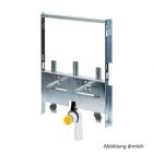 Viega Steptec Bidet-Modul, 430mm für wandhängendes Bidet, Stahl verzinkt, 656140