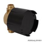 Allmess Unterputz-Wasserzähler Allmess-UP 6000 MK Typ EAT 3/4" AG x 18 mm Löt-3