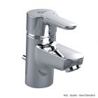 Ideal Standard Connect Blue Piccolo Einhebel-Waschtischarmatur DN 15 mit Ablaufgarnitur, verchromt, B0669AA