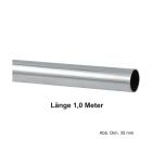 C-Stahl Systemrohr, blank, Länge 1,0m, 15 X 1,2 mm