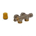 Danfoss Universalanschlussarmatur VHS-UR,Eck-Ausfhührg.,R 1/2",G 3/4", 013G4689