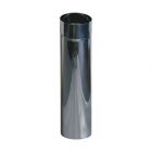 Fallrohr, Edelstahlrohr V2A III-D mit Außensicke, Durchm.: 250 mm, L: 540 mm