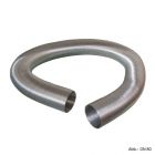 flexibles Aluminiumrohr gestaucht DN 50 ausziehbar auf ca.5m 2-lagig