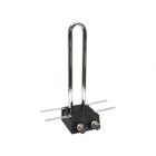 Alpex F 50 PROFI Heizkörperanschluss-Block,15mm verchromtes Anschlussrohr,16x2mm