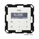 Gira System 55 UP-Radio RDS ohne Lautsprecher ST55, reinweiß-glänzend, 228403