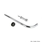 GROHE Spülrohr m. Schelle & Verbinder f. AP-WC Druckspüler 600x200mm, chrom
