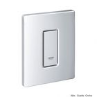 GROHE Skate Cosmopolitan Betät.splatte f. Urinal Fertigmontageset chrom 38784000