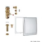 GROHE Druckspüler f. WC,Austauscharmatur,6 - 9 l einstellbar,verchromt 42901000