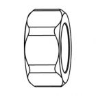 HEIMEIER Verschraubungsmutter,vernickelt DN 10 (3/8"), 012101011